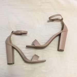 Nude Brash Wedge Heels